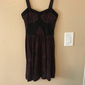 Cotton blend dress